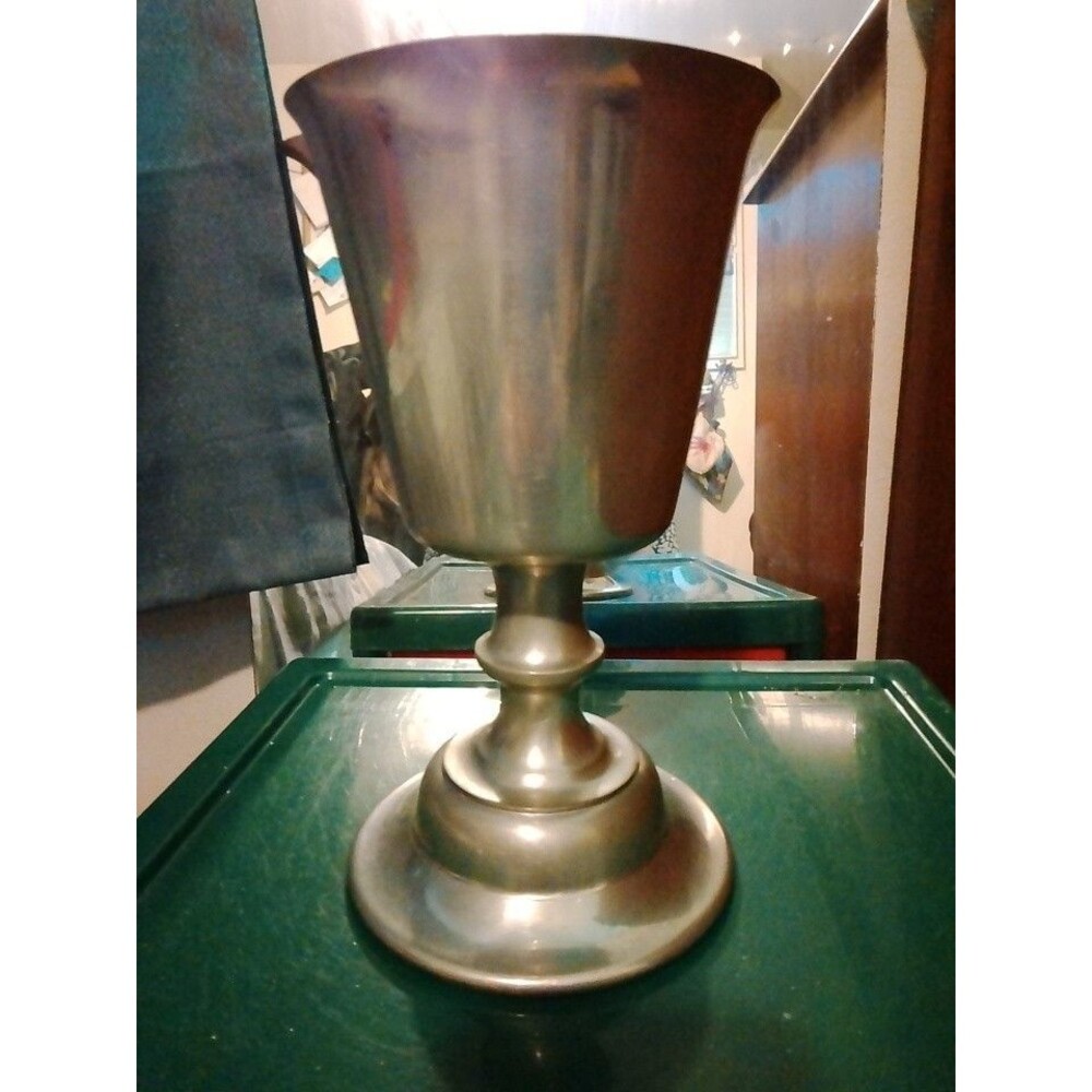 Vintage Woodbury Pewter Footed Goblet – Henry Ford Museum – Collectible